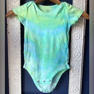 Carter's Ice Dye Baby Onesie
